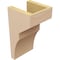Ekena Millwork 6"W x 6"D x 12"H Wide Monterey Rough Cedar Woodgrain TimberThane Corbel, Primed Tan CORUR06X06X12MONRCPR - alternate 3